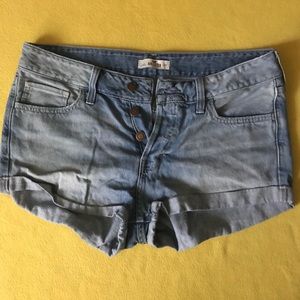 High waisted hollister shorts